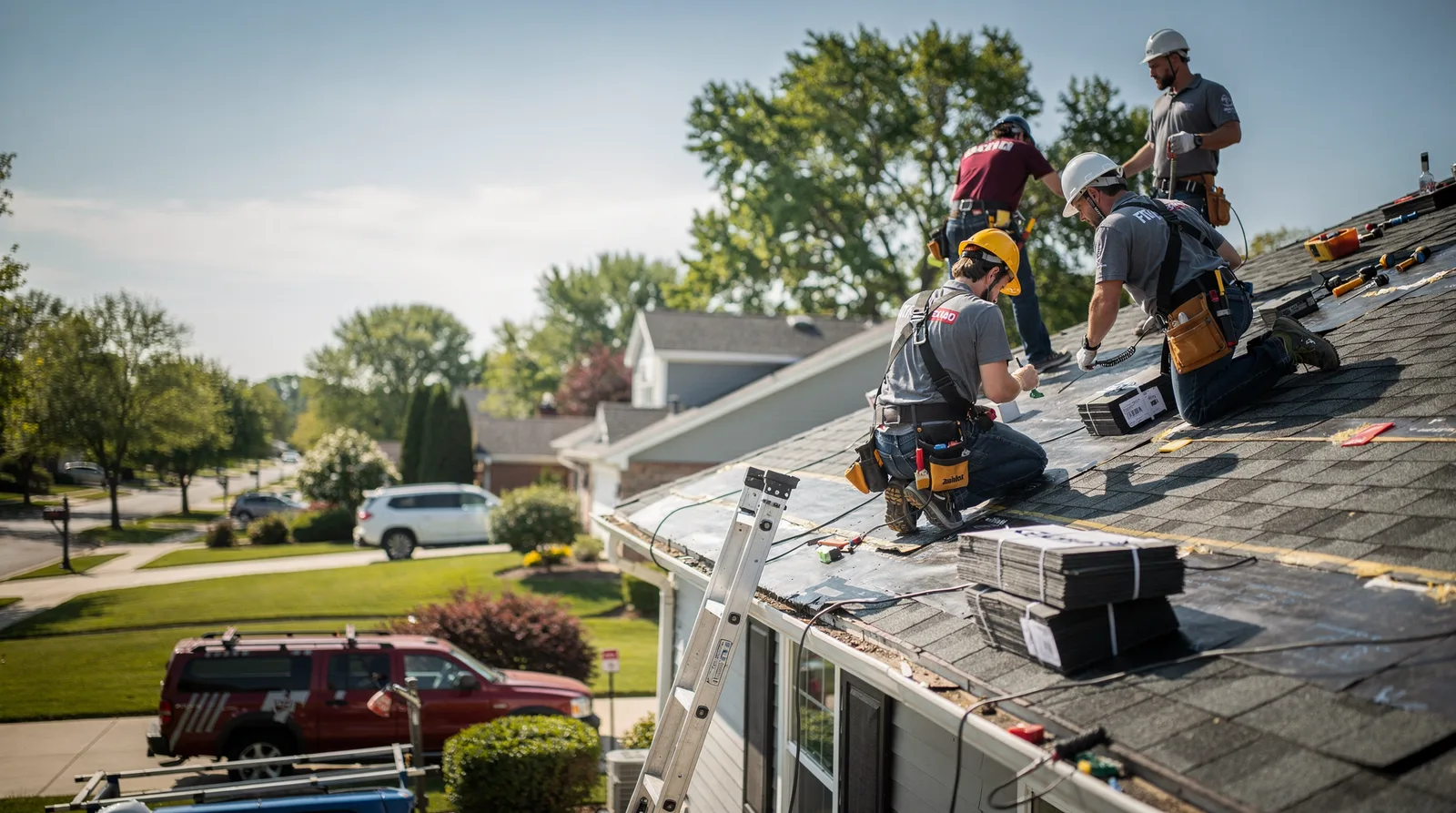 Roof Repair in Chesterfield, IL around you